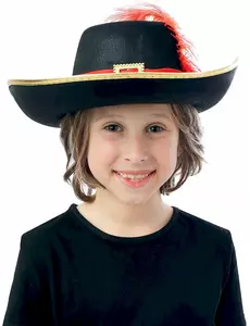 Chapeau mousquetaire enfant