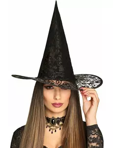 Puntige heksen hoed voor volwassenen Halloween