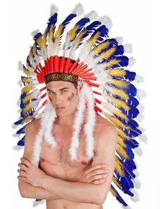 Coiffe chef indien adulte