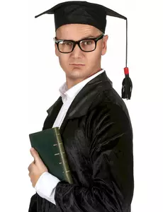 Coiffe d'étudiant adulte