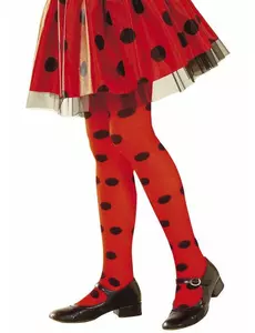 Collants coccinelle fille, Taille: 4–5 ans (116 cm)