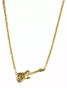 Goudkleurige gitaarketting voor volwassenen
