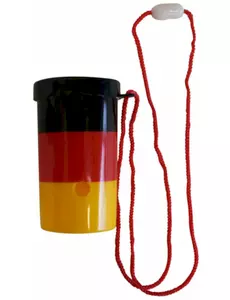 Collier mini corne de brume supporter Allemagne