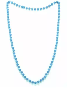 Blauwe kralenketting voor volwassenen