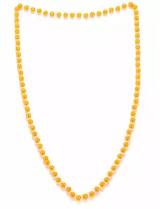Oranje kralenketting voor volwassenen