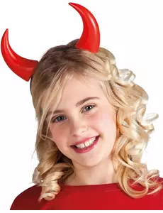 Rode Halloween hoorns voor kinderen