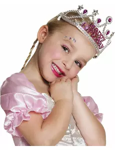 Happy Birthday kroon voor meisjes