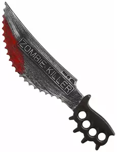 Zombie moordenaar mes 51 cm