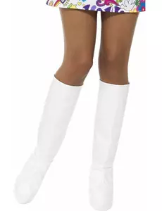 Couvre-bottes blanches femme