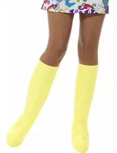 Couvre-bottes jaunes femme
