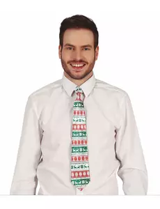 Kerststropdas met patroon voor volwassenen