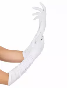 Gants blancs adulte 37 cm