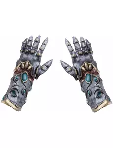 Gants guerrier en latex adulte