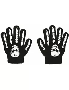 Gants os et crâne enfant