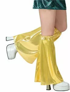 Jambières disco dorées