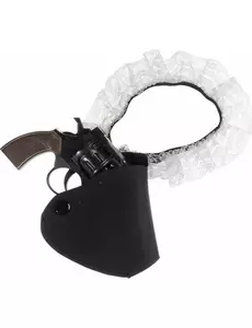 Sexy revolver holster jarretel voor vrouwen