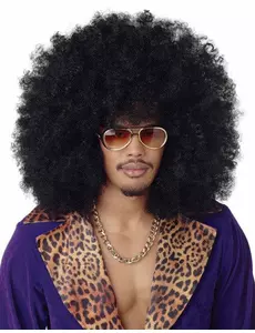 Perruque afro maxi noire