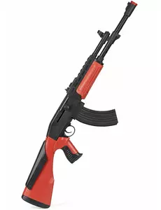 Volwassen plastic soldaat Kalashnikov