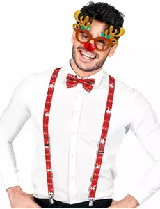 Kit accessoires renne de Noël adulte