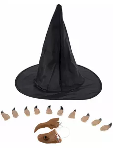 Kit accessoires sorcière femme