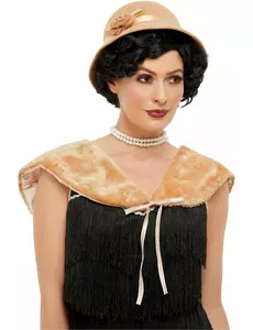 Beige damestenue uit de jaren 20
