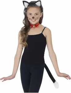 Zwarte kat set voor kinderen