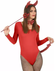 Kit diablesse sequins rouges adulte