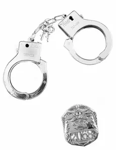 Kit policier badge et menottes adulte et enfant