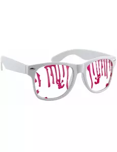 Lunettes éclaboussées de sang - adulte