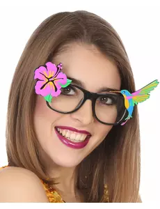 Lunettes été hawaïennes adulte