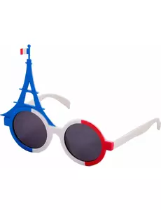 Lunettes supporter tour eiffel France adulte