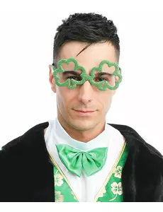 Volwassen St. Patrick's Day klavertjevier bril