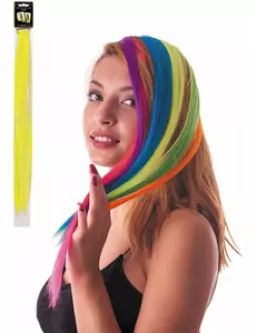 Mèche à clip jaune