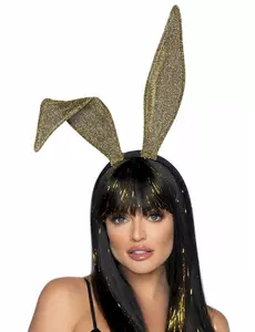 Oreilles de lapin dorées adulte