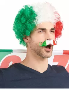 Afro pruik Italië