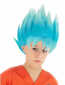 Dragon Ball™ Super Saiyan Goku pruik voor kinderen