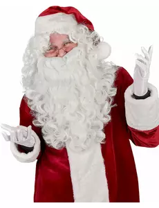 Perruque et barbe Père Noël Adulte