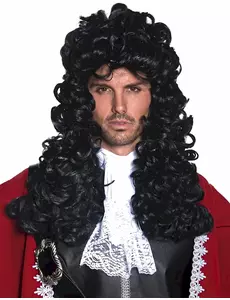 Perruque longue pirate homme