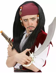 Perruque pirate enfant