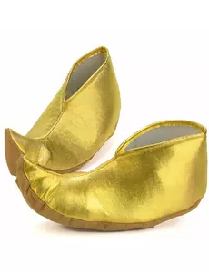 Chaussures dorées sultan