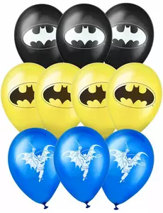 10 Batman™ latex ballonnen 25x32cm
