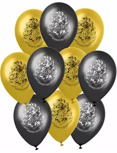 10 Ballons latex Harry Potter™ 25 x 32 cm