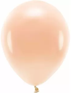 100 Pastel perzikkleurig latex ballonnen 26 cm