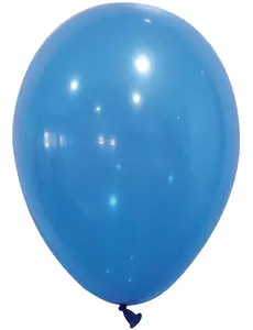 12 Ballons bleus 28 cm