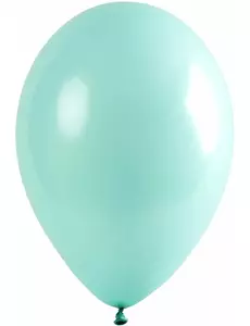 12 Ballons menthe 28 cm