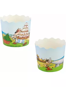 12 Asterix cupcakevormpjes