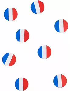 150 confettis de table drapeau France