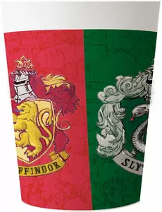 2 Harry Potter herbruikbare plastic bekers 230 ml