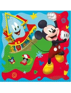20 Serviettes en papier Mickey Mouse™ 33 x 33 cm