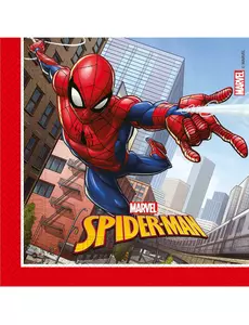 20 Spiderman Fighter™ papieren servetten 33 x 33 cm
